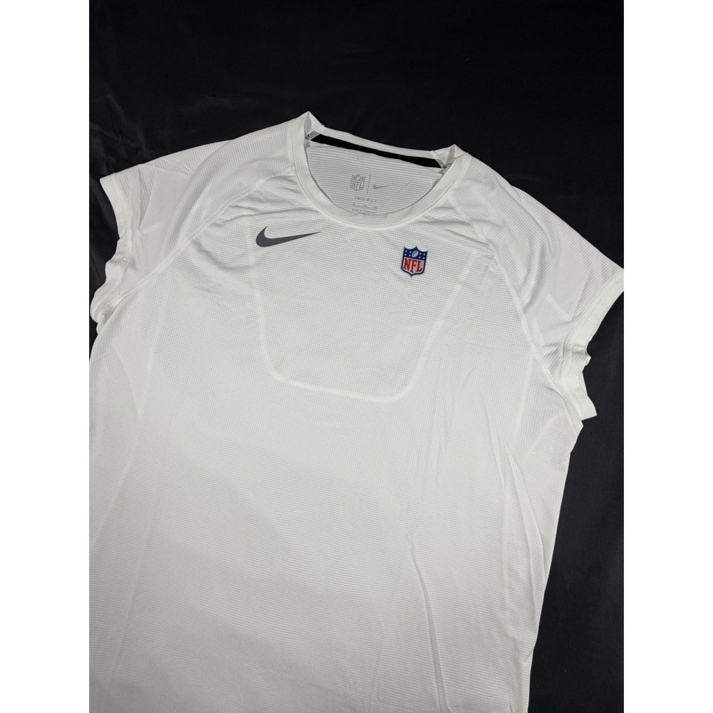 Nike NFL On Field Player Issued Dri-Fit 1/2 Sleeve Shirt CW6305-100 Men Size XL